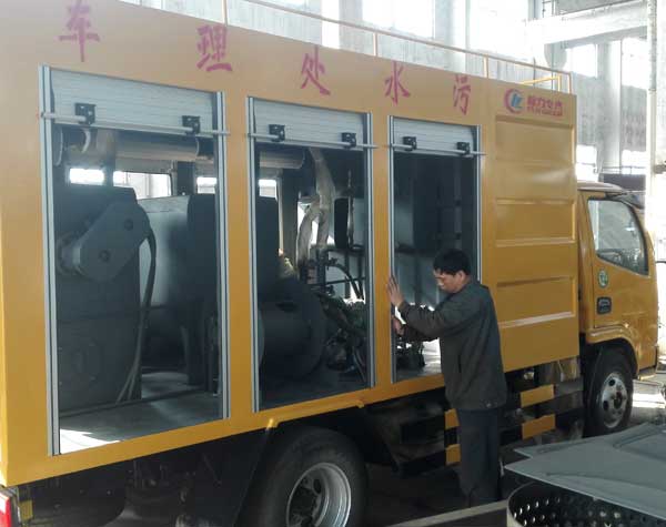 防汛搶險泵車的特點(diǎn)